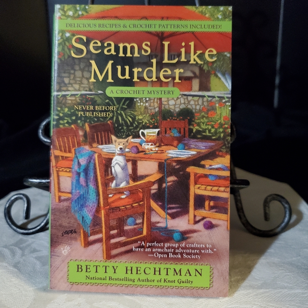 Book-"Seams Like Murder"-A Crochet Mystery